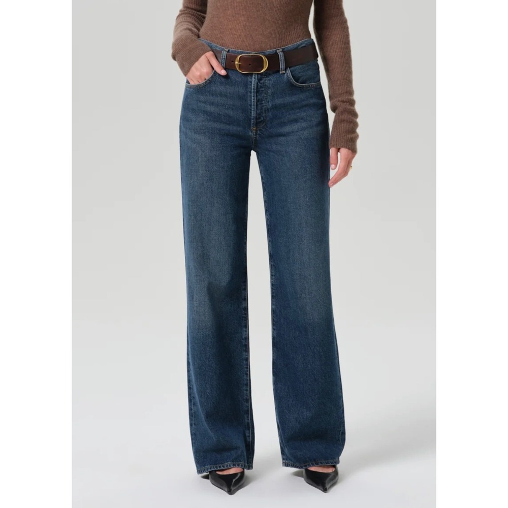 CITIZENS OF HUMANITY Annina Wide Leg Blue Jeans Women's 25 Westwood
